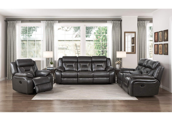 8229NDG-3 Amite Double Reclining Sofa