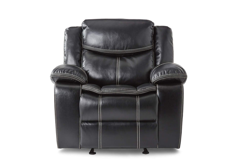 8230BLK-1 Bastrop Glider Reclining Chair