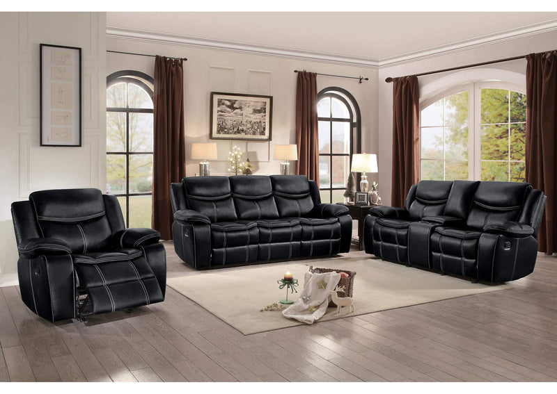 8230BLK-1 Bastrop Glider Reclining Chair