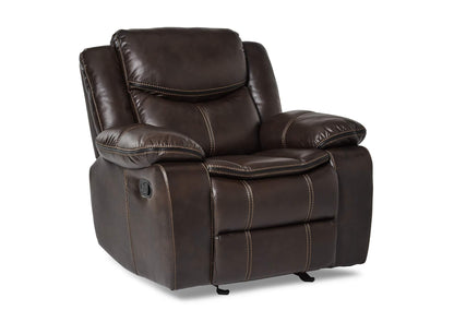 8230BRW-1 Bastrop Glider Reclining Chair