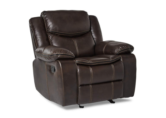 8230BRW-1 Bastrop Glider Reclining Chair