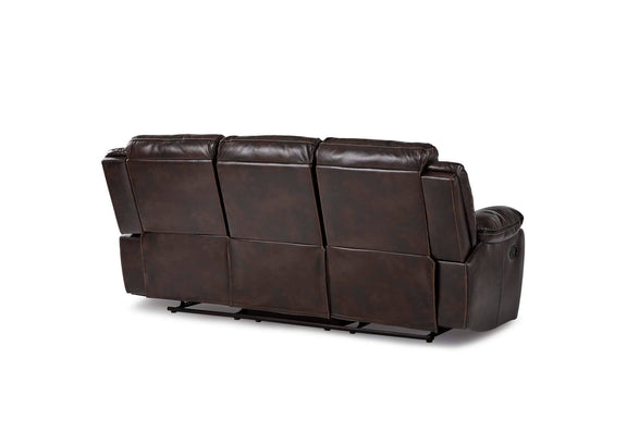 8230BRW-3 Bastrop Double Reclining Sofa
