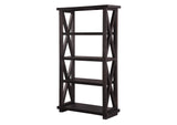 7YC91939 Yosemite Solid Wood Bookcase In Cafe