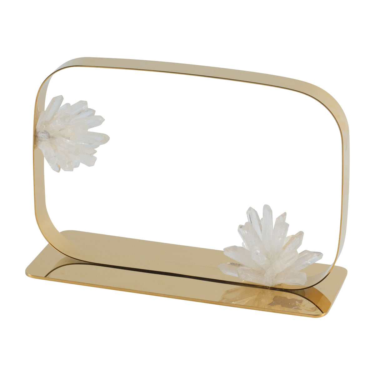 11" Hudson Small Stone Statuary - Clear