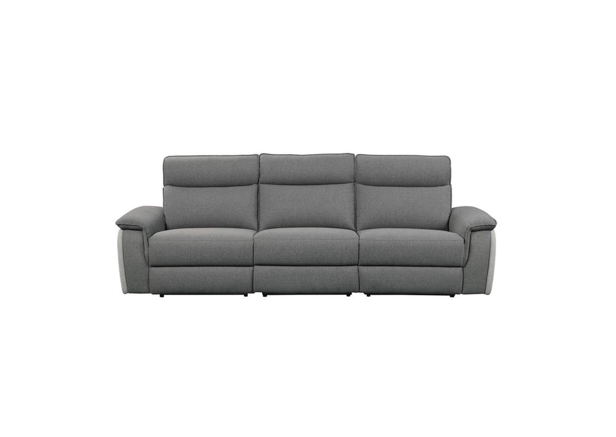 8259DG-3PWHKIT Maroni Power Double Reclining Sofa with Power Headrests