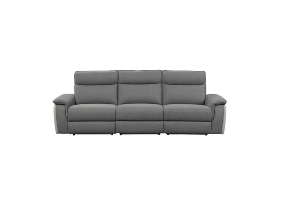 8259DG-3PWHKIT Maroni Power Double Reclining Sofa with Power Headrests