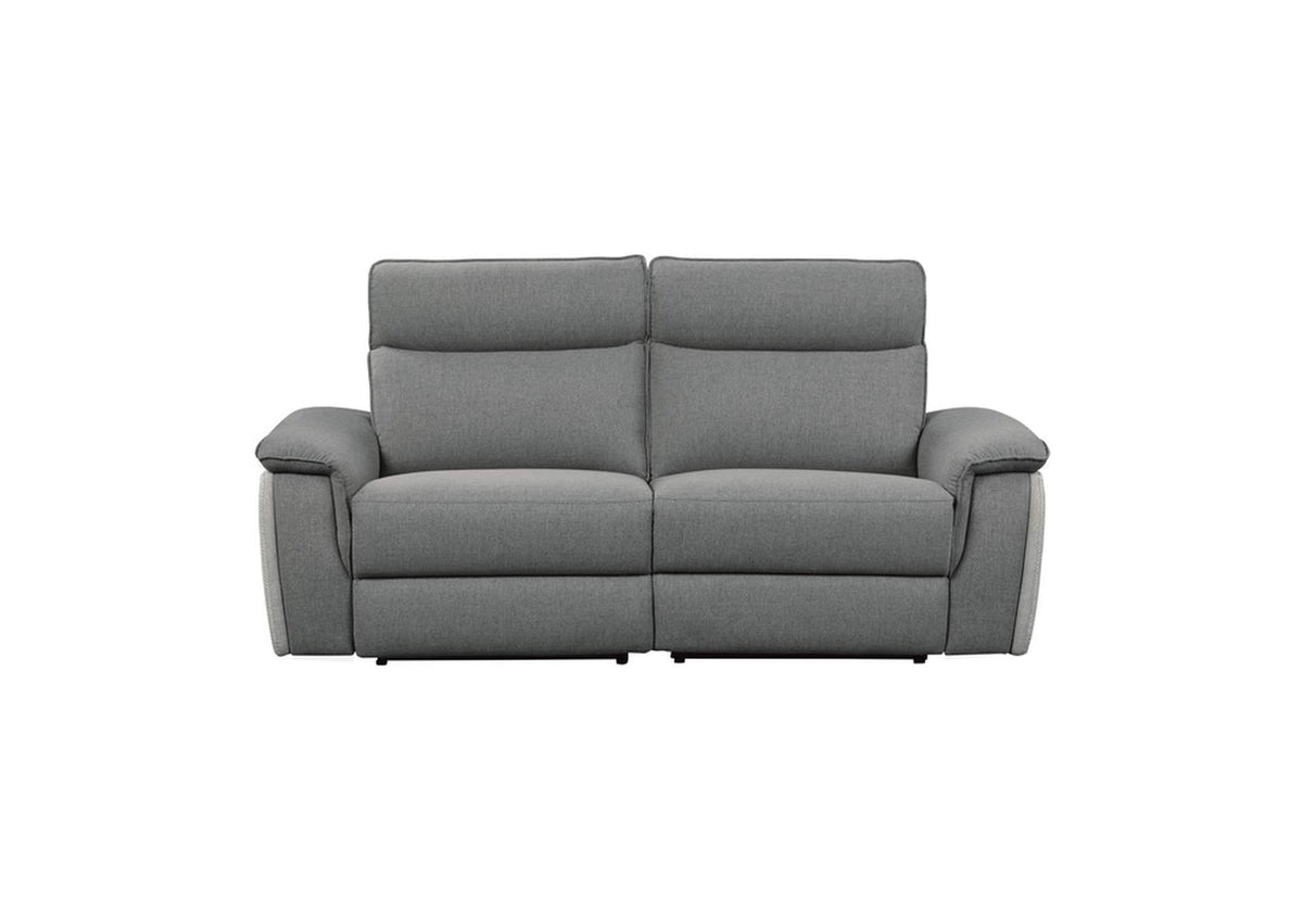 8259DG-2PWHKIT Maroni Power Double Reclining Love Seat with Power Headrests
