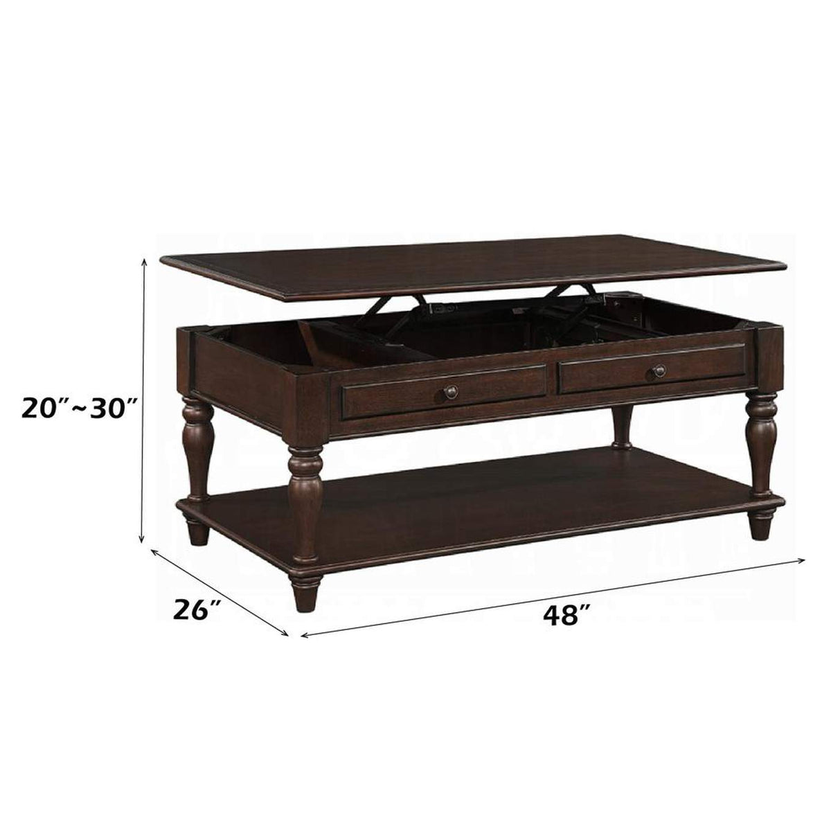 82745 Farrel Coffee Table with Lift Top