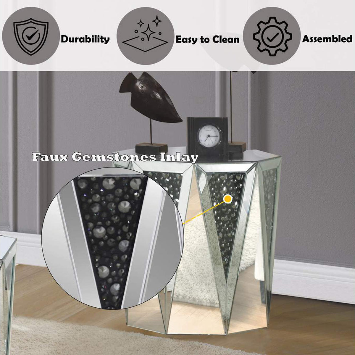82777 Nysa End Table