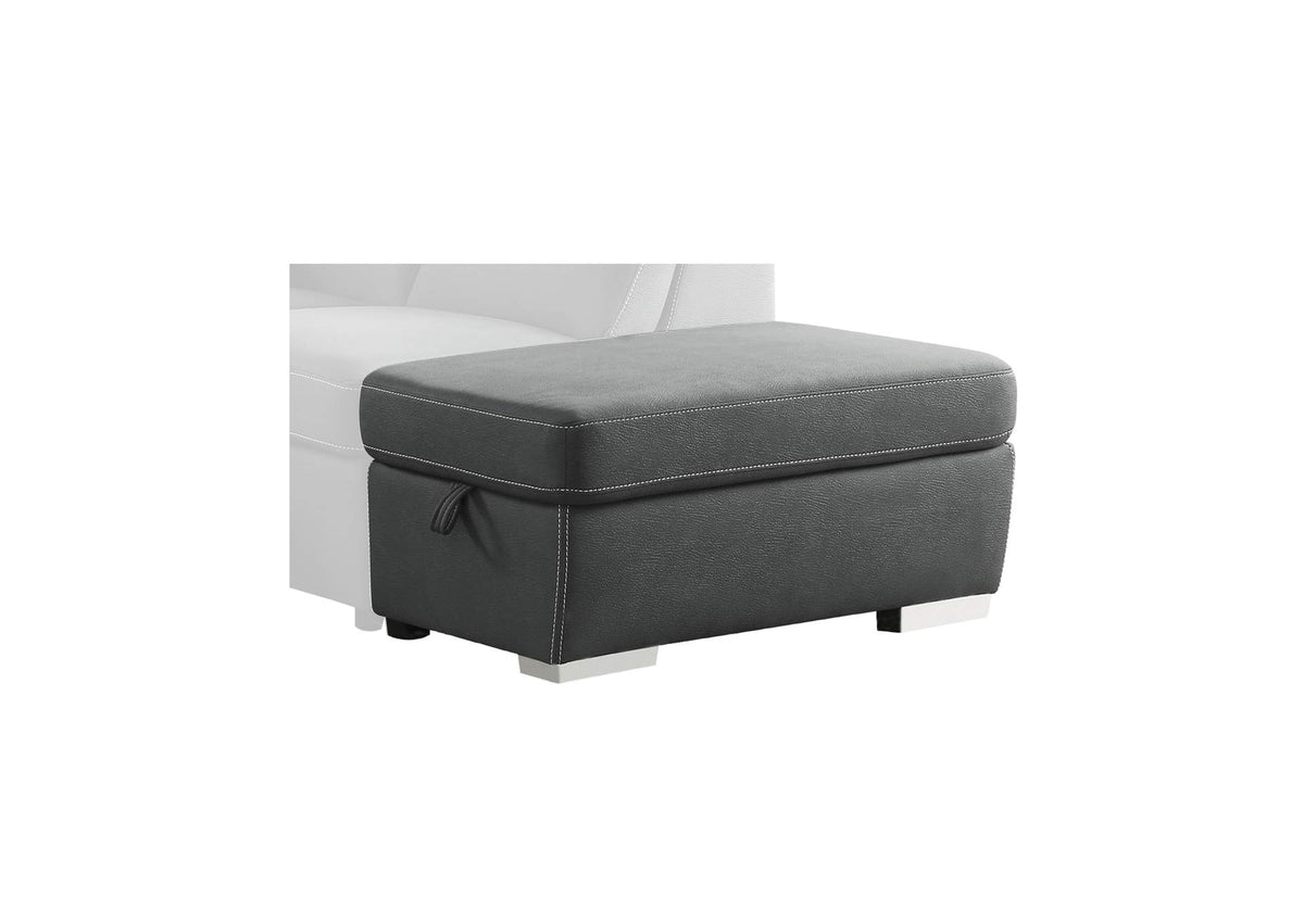 8277NGY-4 Storage Ottoman
