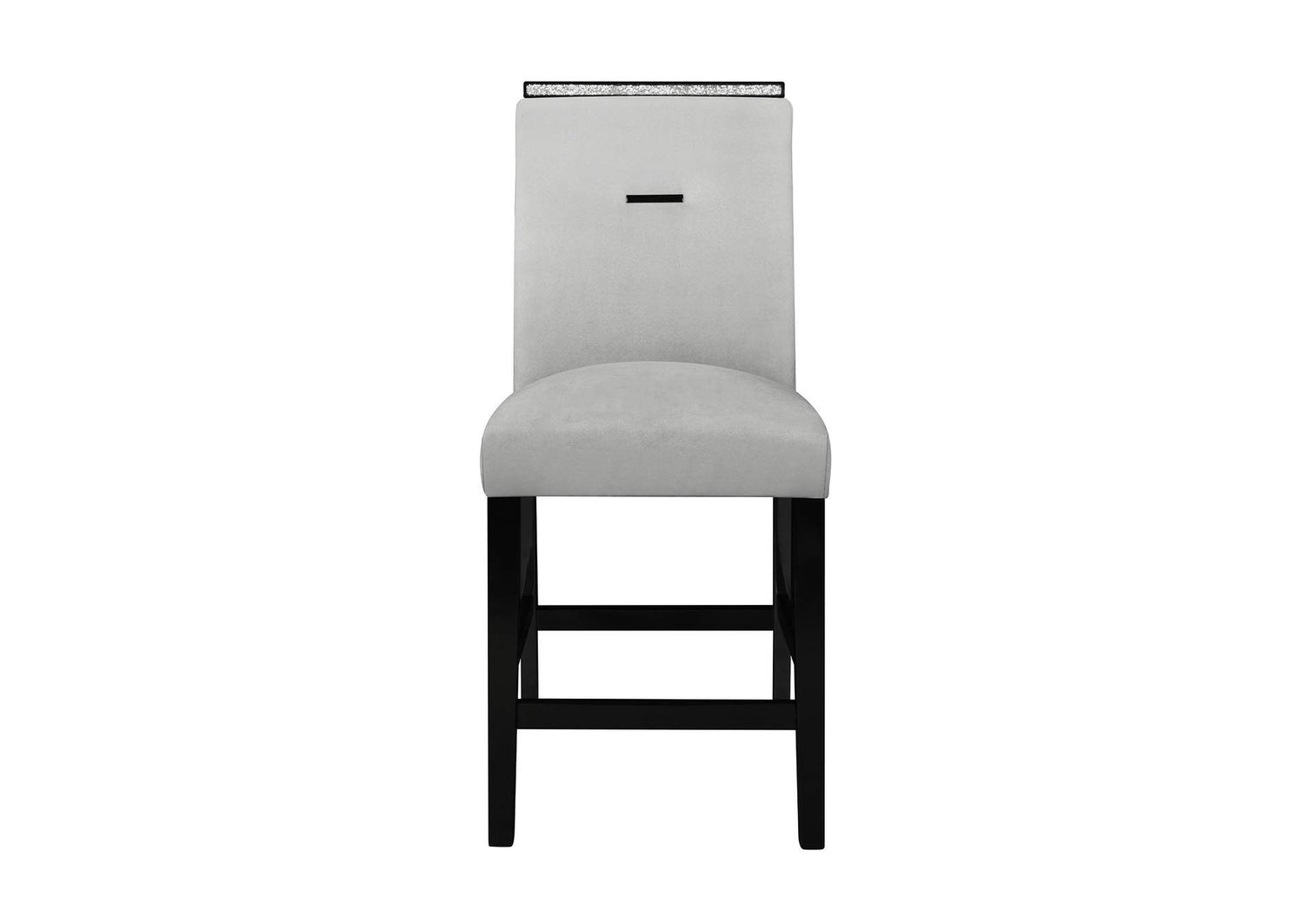 MONACO-BS-GRY_BLK MONACO GREY - BLACK BAR STOOL