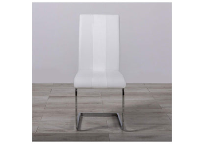 D915DC-WH D915 WHITE DINING CHAIR