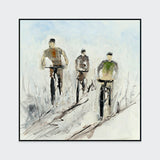 Group - 48' x 48' Painting Art By Buddy Whitlock - Multi