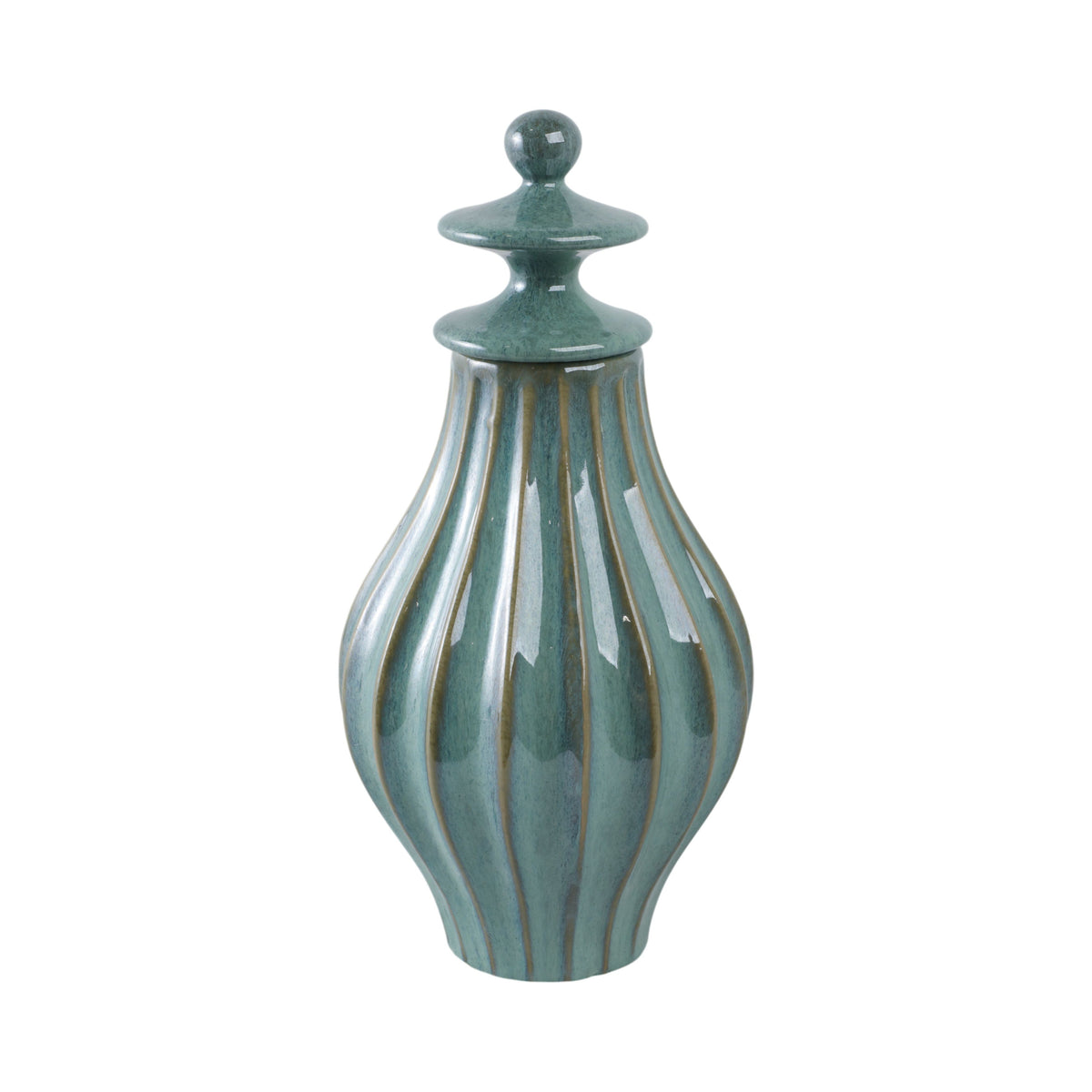 Corvallis Small Lidded Jar - Blue