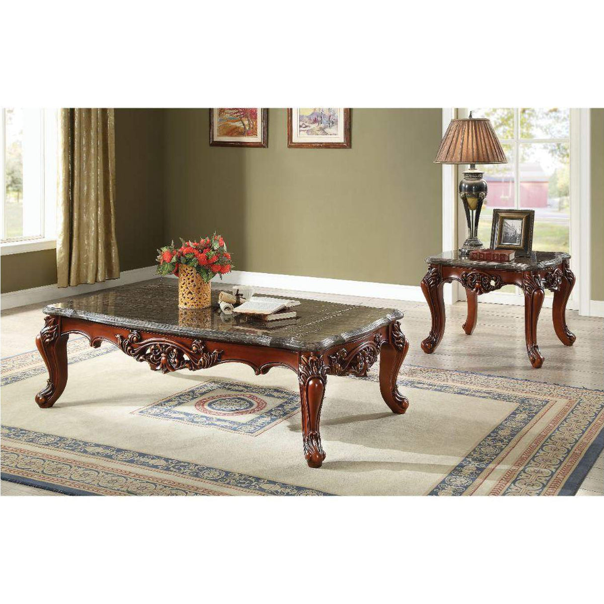 83065 Eustoma Coffee Table