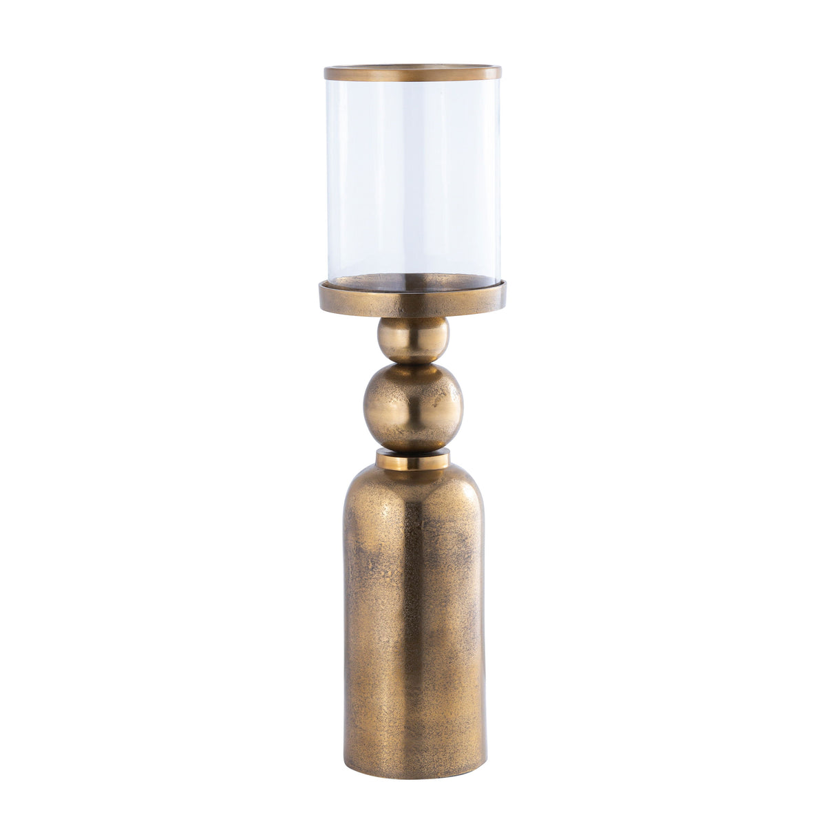 Glenpool Medium Candle Holder - Gold