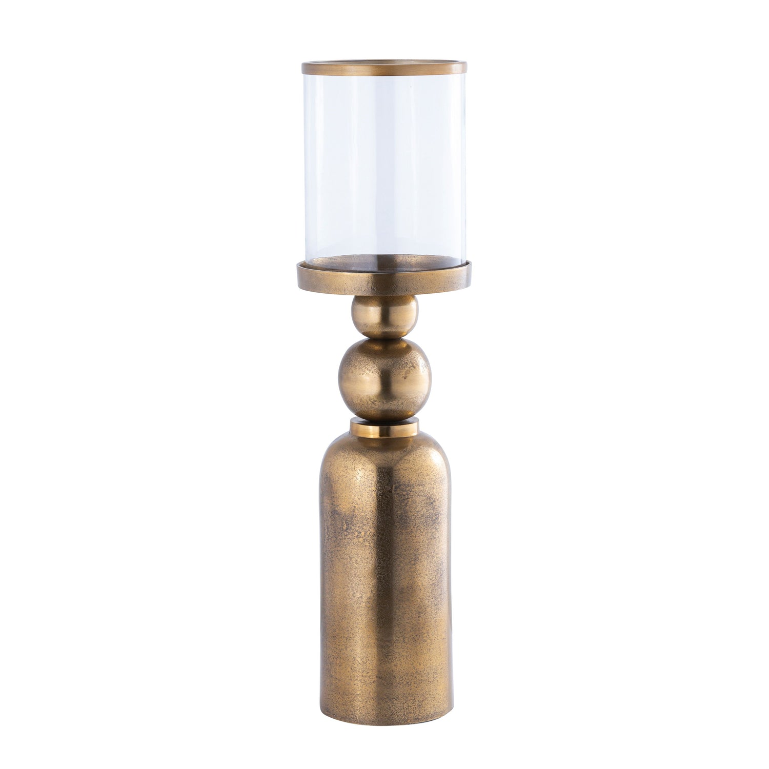 Glenpool Medium Candle Holder - Gold
