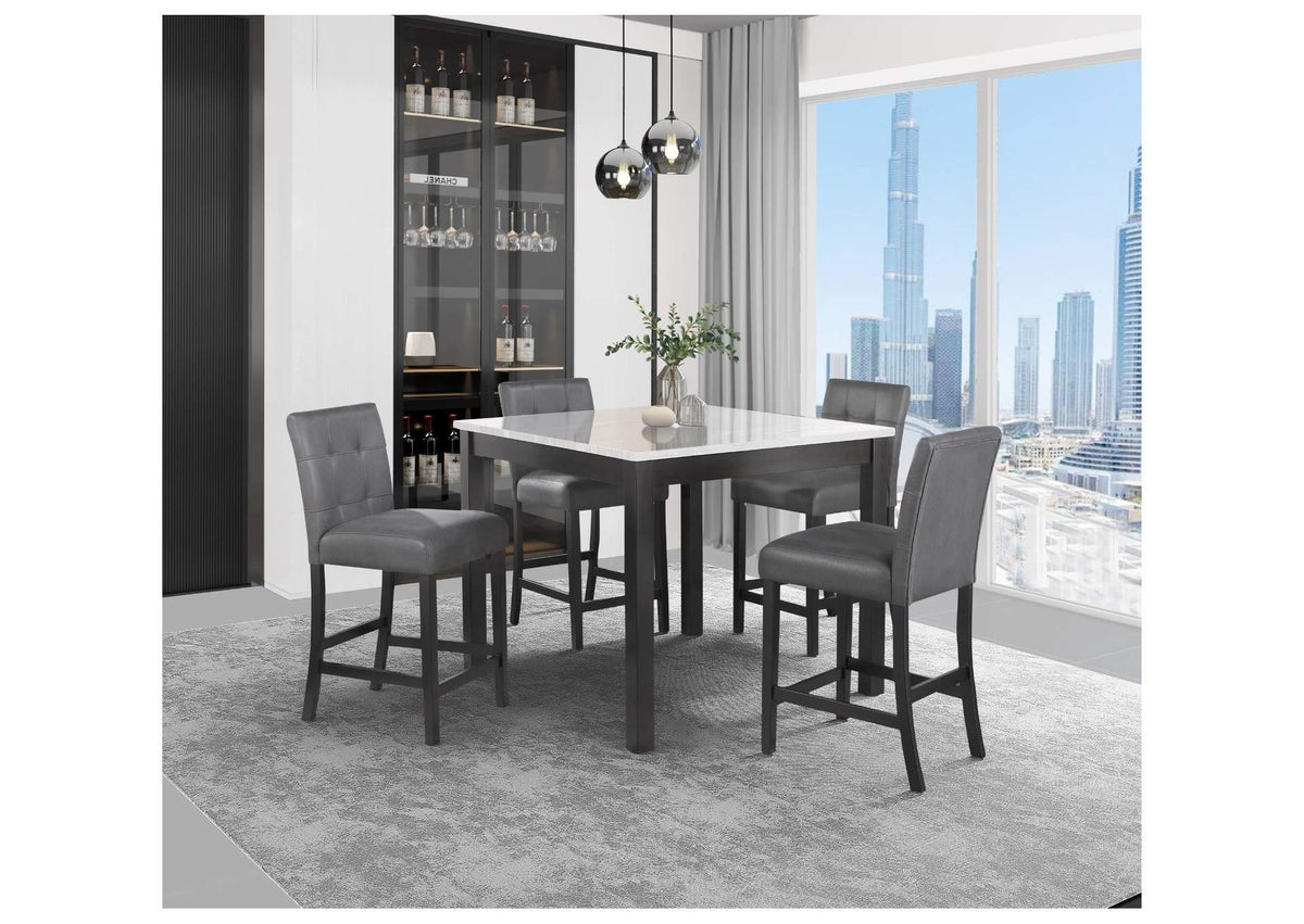 D4052BT+4_BS D4052 BAR TABLE AND 4 BAR STOOLS