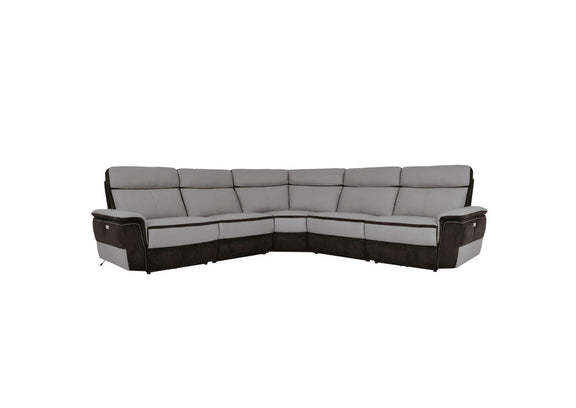 8318KIT5C1PW Laertes 5 Piece Modular Power Reclining Sectional