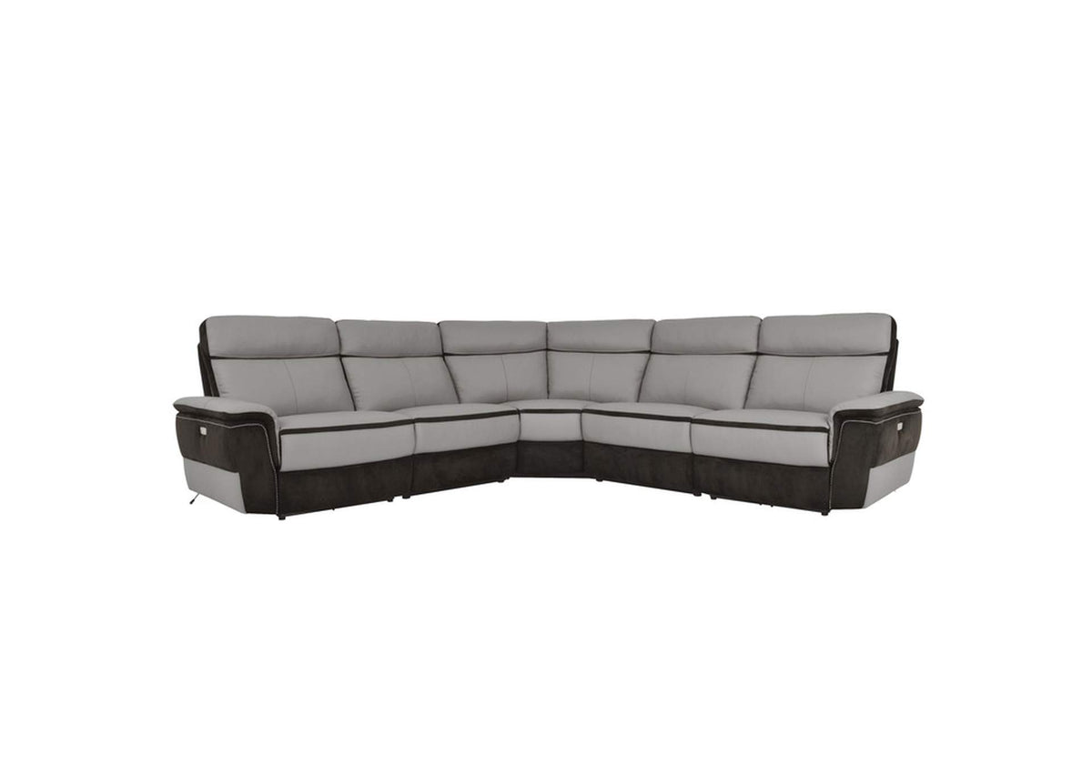 8318KIT5C Laertes 5 Piece Modular Power Reclining Sectional