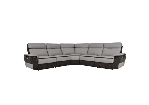 8318KIT5C Laertes 5 Piece Modular Power Reclining Sectional