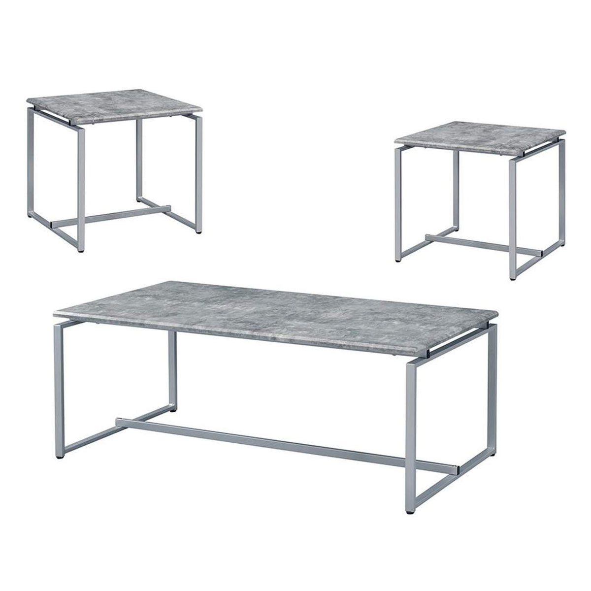 83235 Jurgen 3Pc Pack Coffee and End Set