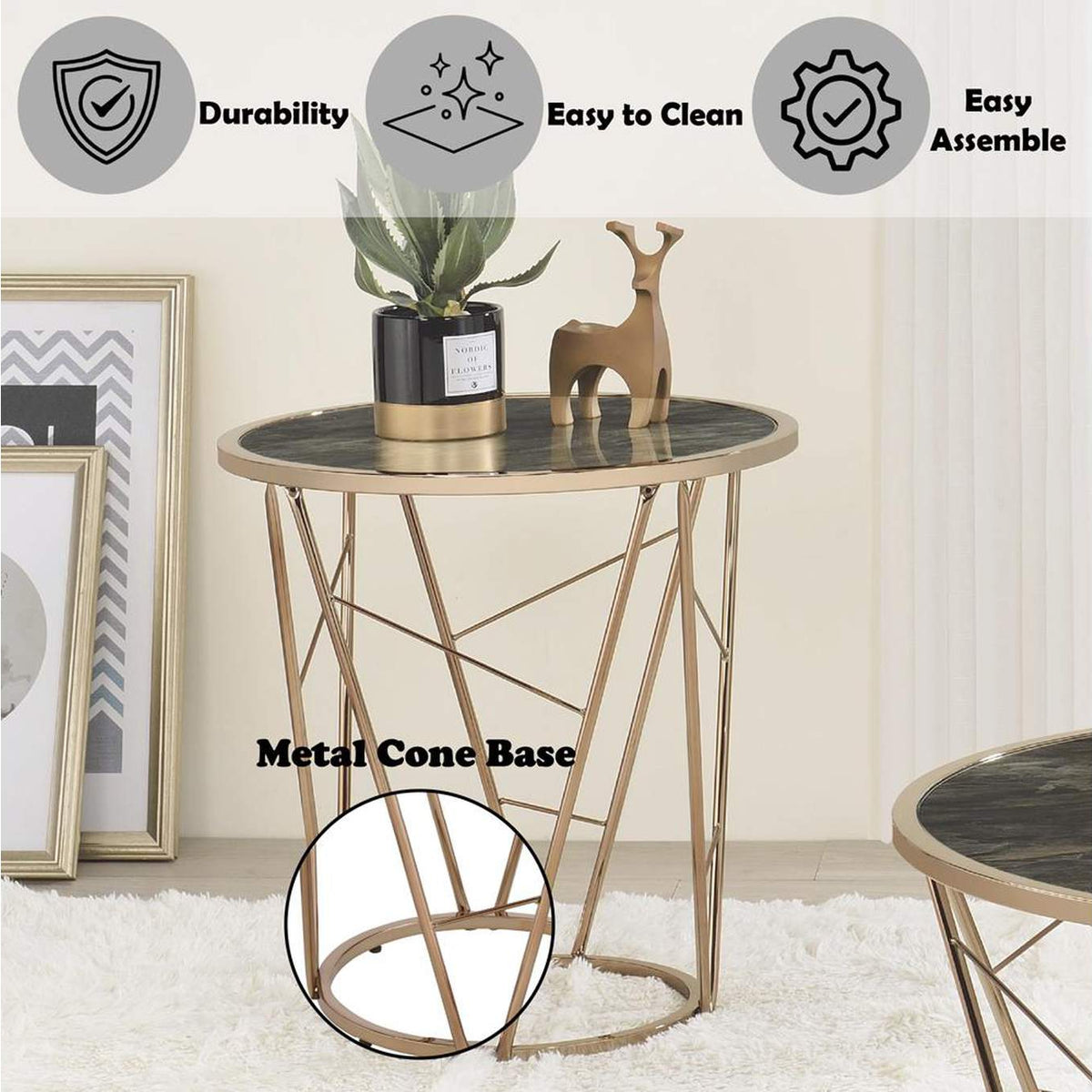 83302 Cicatrix End Table