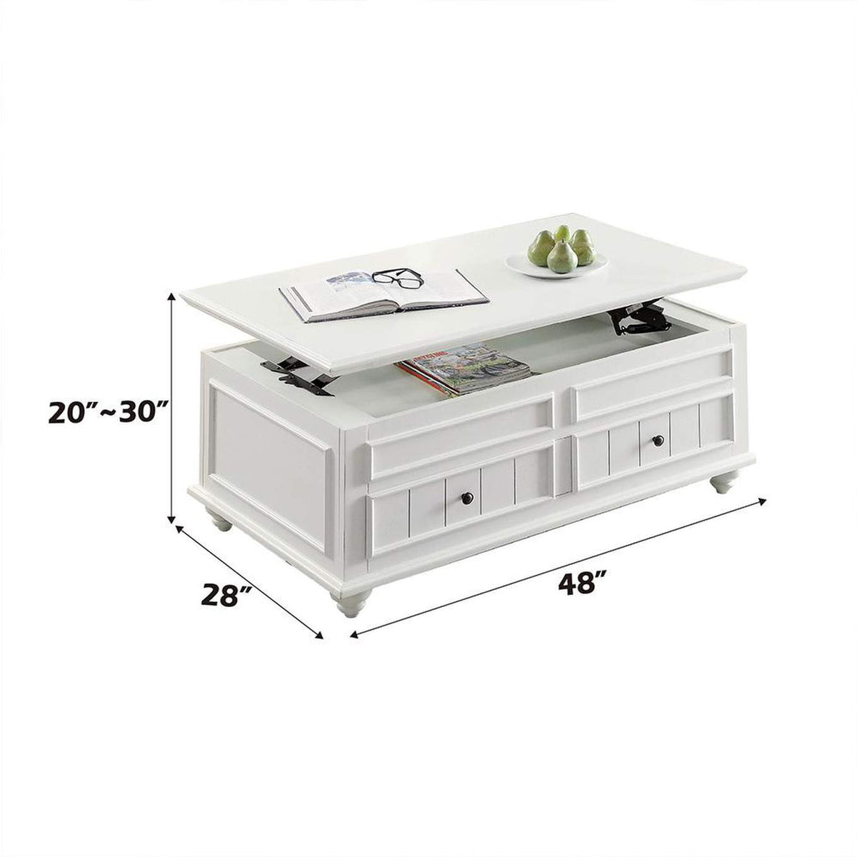 83325 Natesa Coffee Table with Lift Top