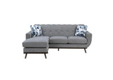 8341GY-3SCRV Everton Reversible Sofa Chaise
