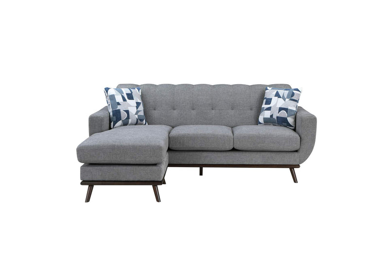 8341GY-3SCRV Everton Reversible Sofa Chaise