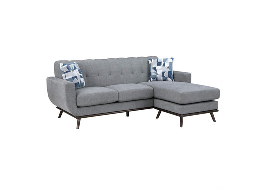 8341GY-3SCRV Everton Reversible Sofa Chaise