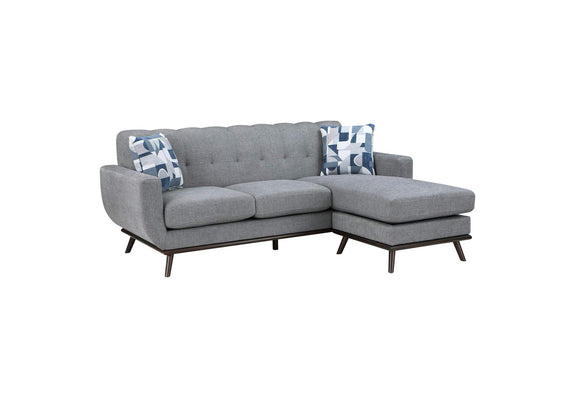 8341GY-3SCRV Everton Reversible Sofa Chaise