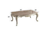 83540 Chantelle Coffee Table with Marble Top