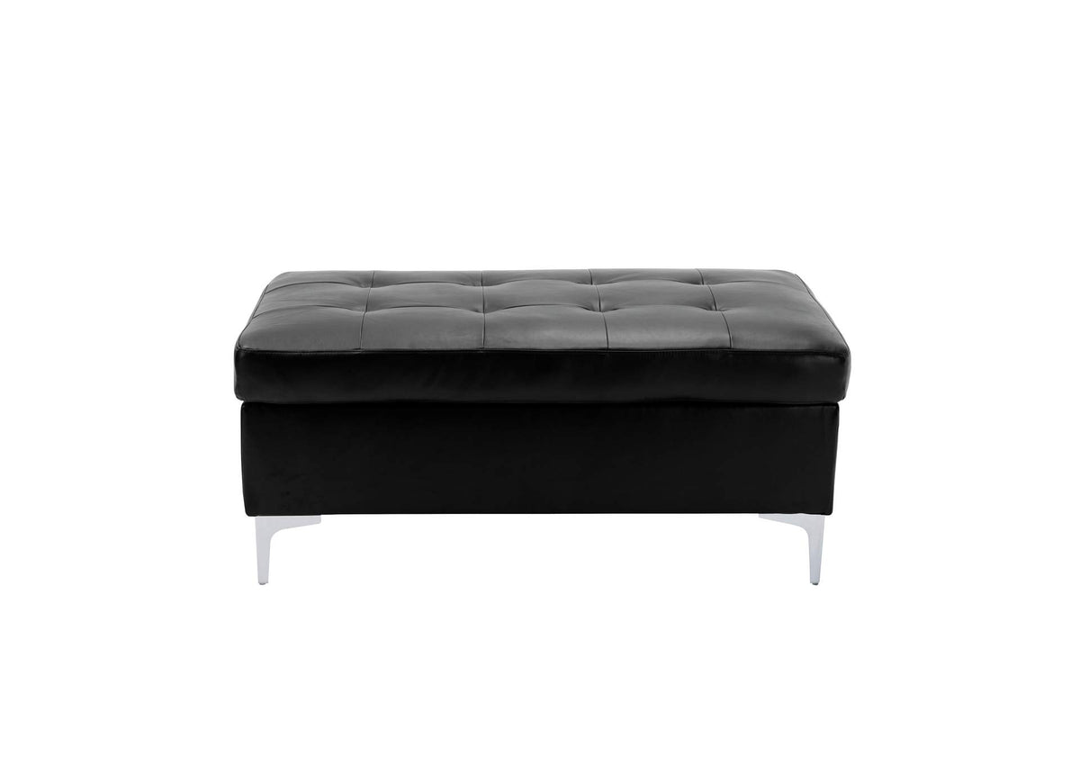 8378BLK-4 Barrington Ottoman