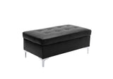 8378BLK-4 Barrington Ottoman