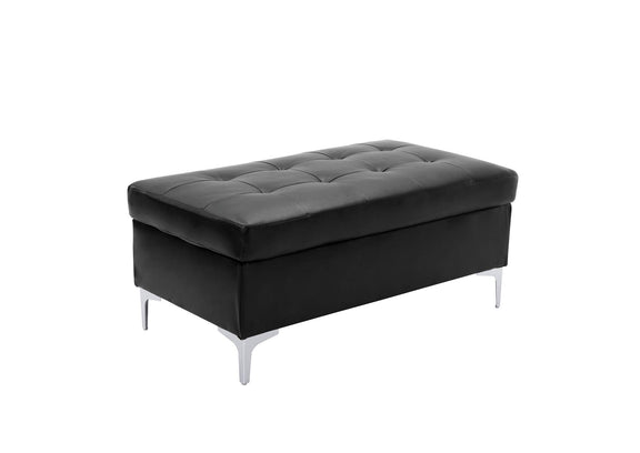 8378BLK-4 Barrington Ottoman