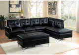 8378BLK-4 Barrington Ottoman