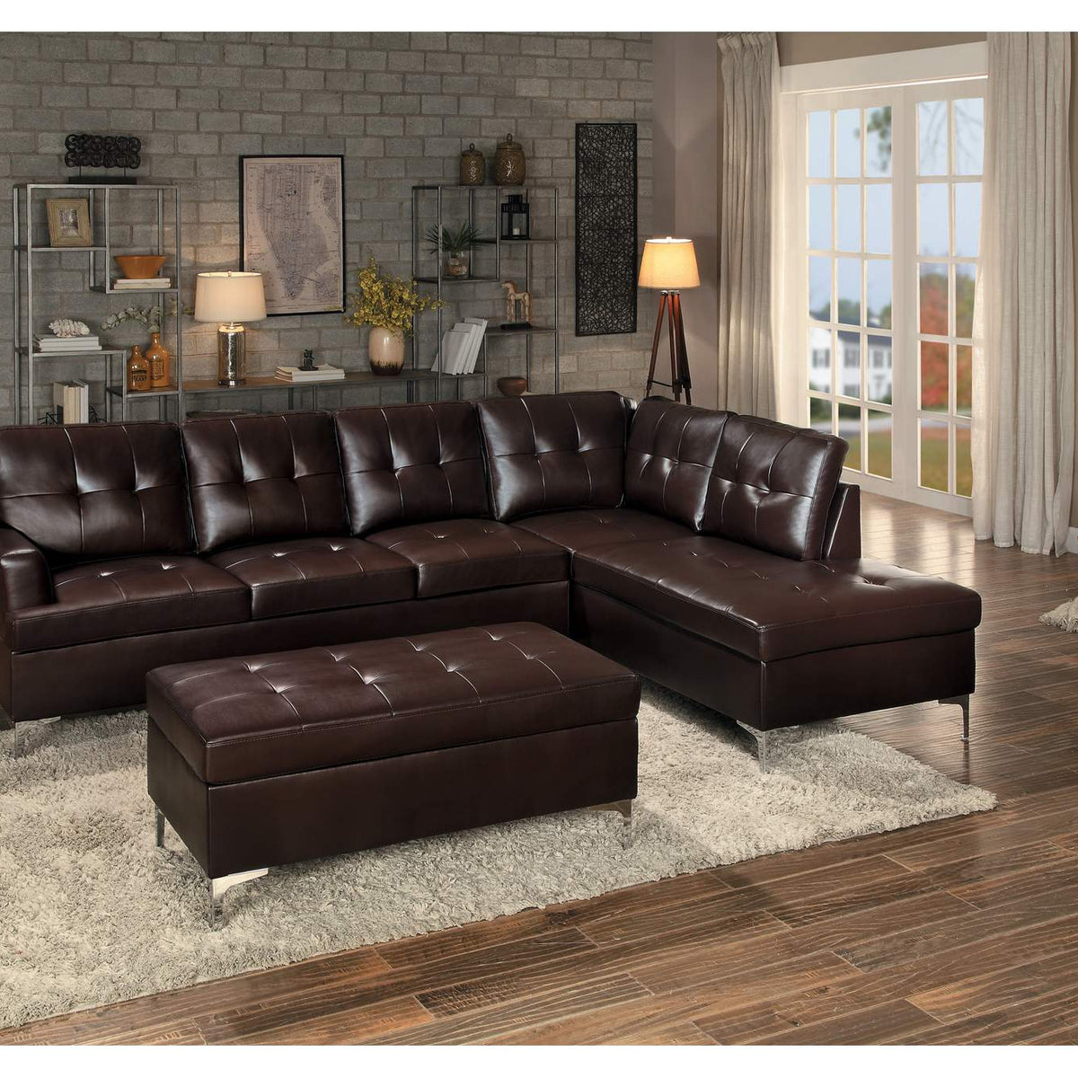 8378BRW-4 Barrington Ottoman