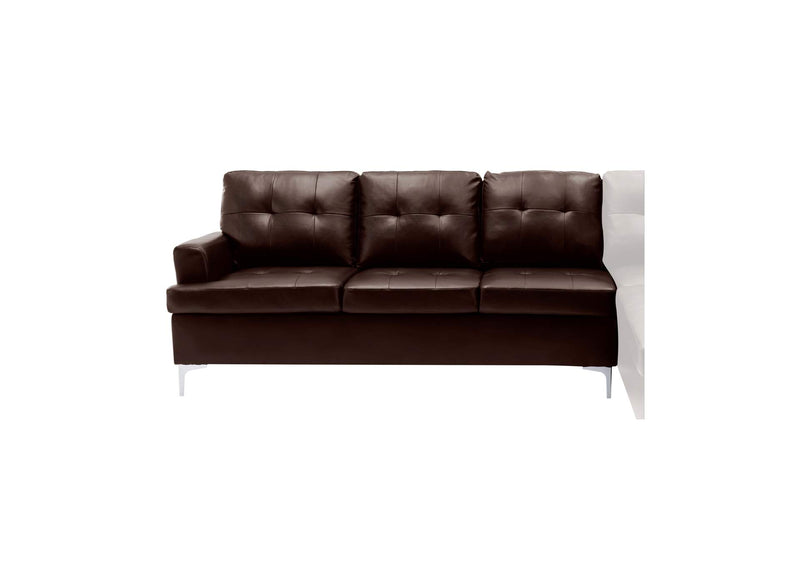 8378BRW-L Left Side 3-Seater