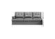 8378GRY-L Left Side 3-Seater