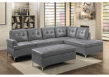 8378GRY-4 Barrington Ottoman