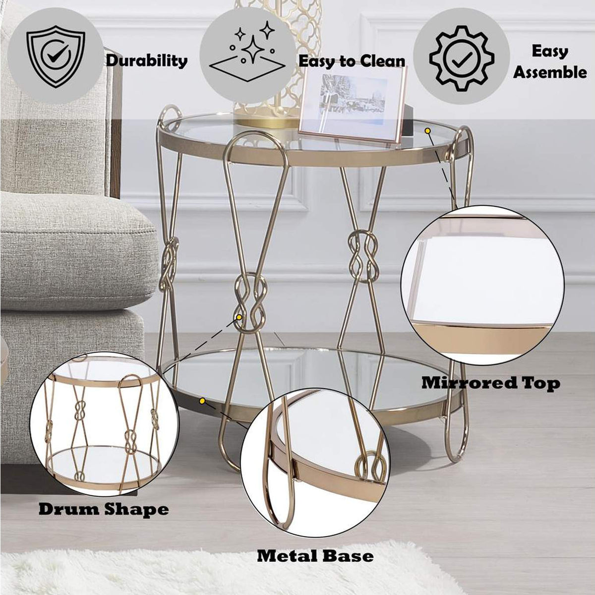 83942 Zekera End Table