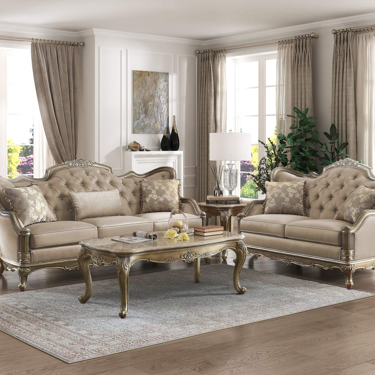 8412-2 Florentina Love Seat