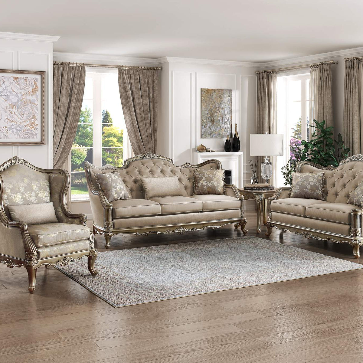 8412-2 Florentina Love Seat
