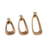 12" / 15" / 19" Dylan Metal Ring Wall Decor (Set of 3) - Gold