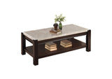 5466-30 Festus Cocktail Table, Marble Top