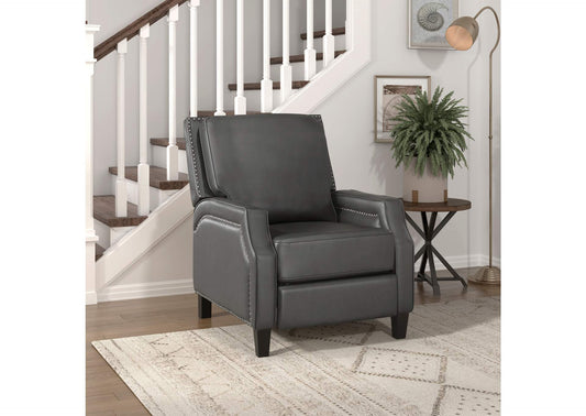 8504GRY-1 Berenson Push Back Reclining Chair