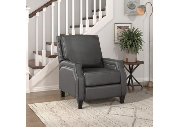 8504GRY-1 Berenson Push Back Reclining Chair