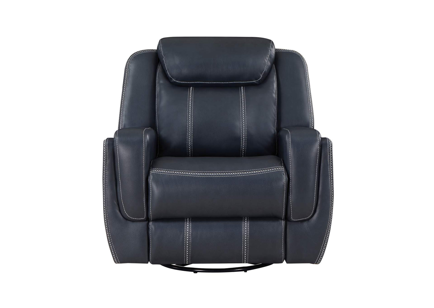 8516BU-1 Littleton Swivel Glider Reclining Chair