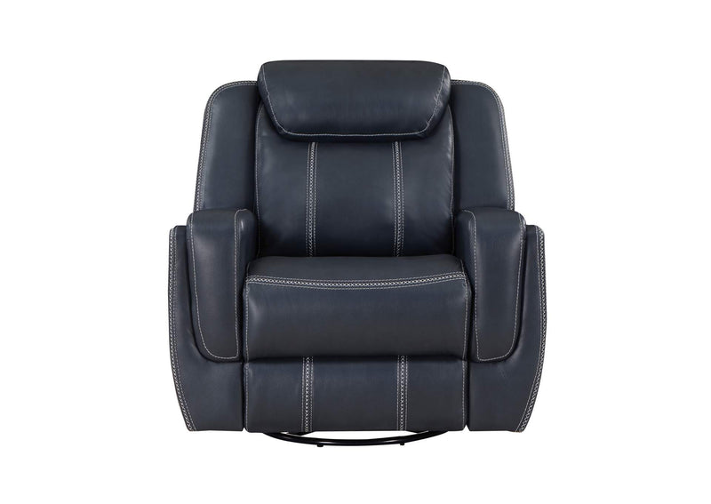 8516BU-1 Littleton Swivel Glider Reclining Chair